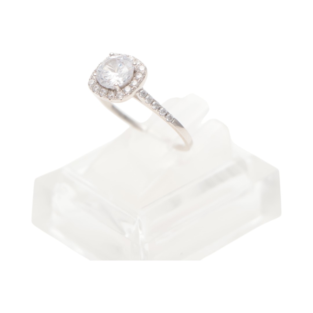 Brillez avec la bague de déclaration en argent sterling CZ - Découvrez le - Taille 6-7-8-9 – Image 5