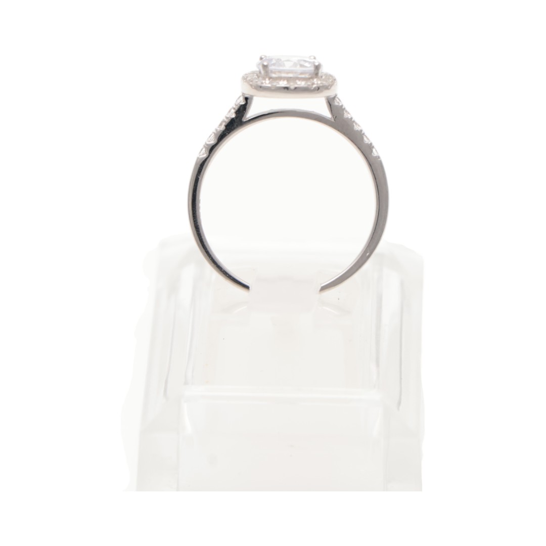 Brillez avec la bague de déclaration en argent sterling CZ - Découvrez le - Taille 6-7-8-9 – Image 8