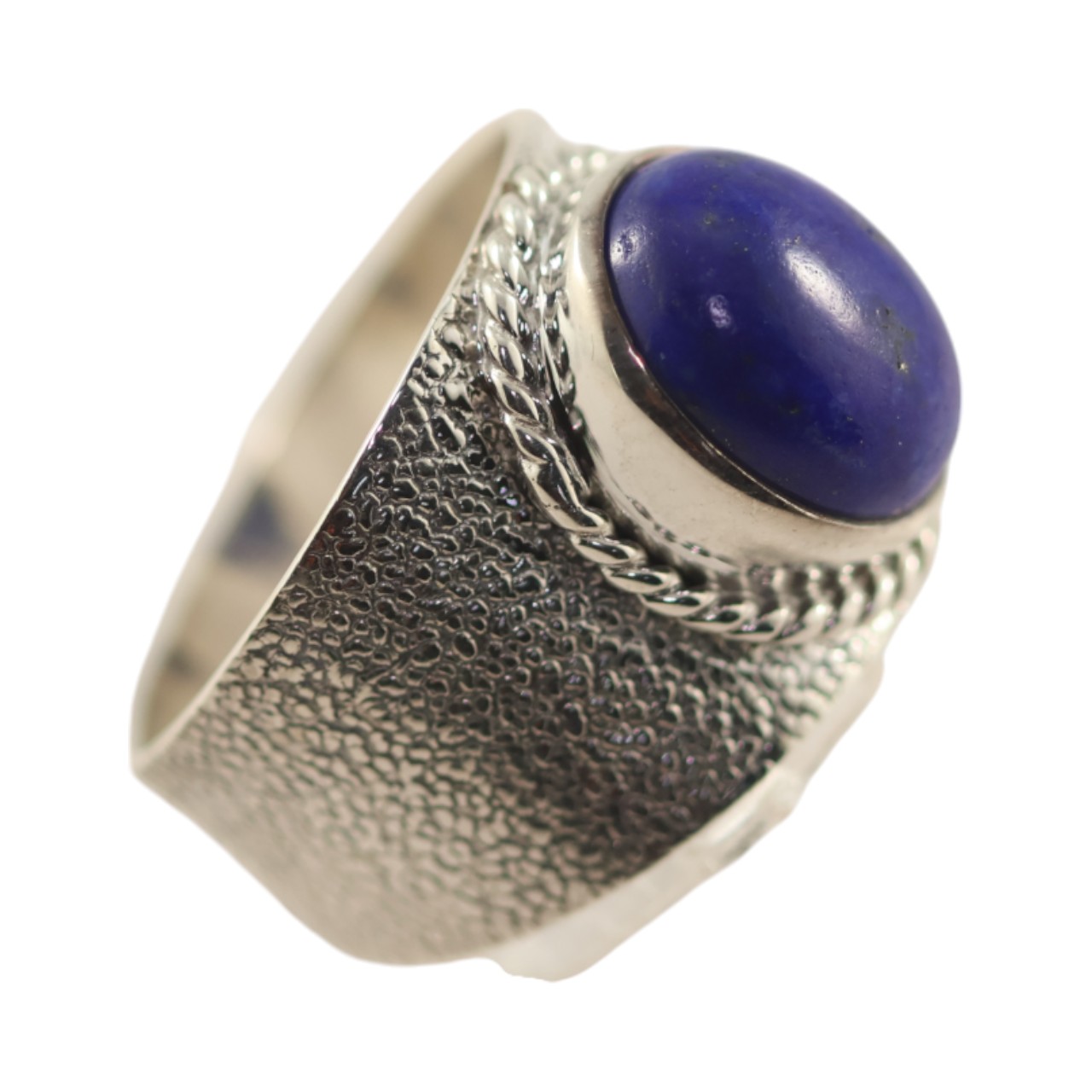 Lapis-Lazuli Luxueux : Bague en Argent Sterling Authentique pour - Taille 7-8-9 – Image 7