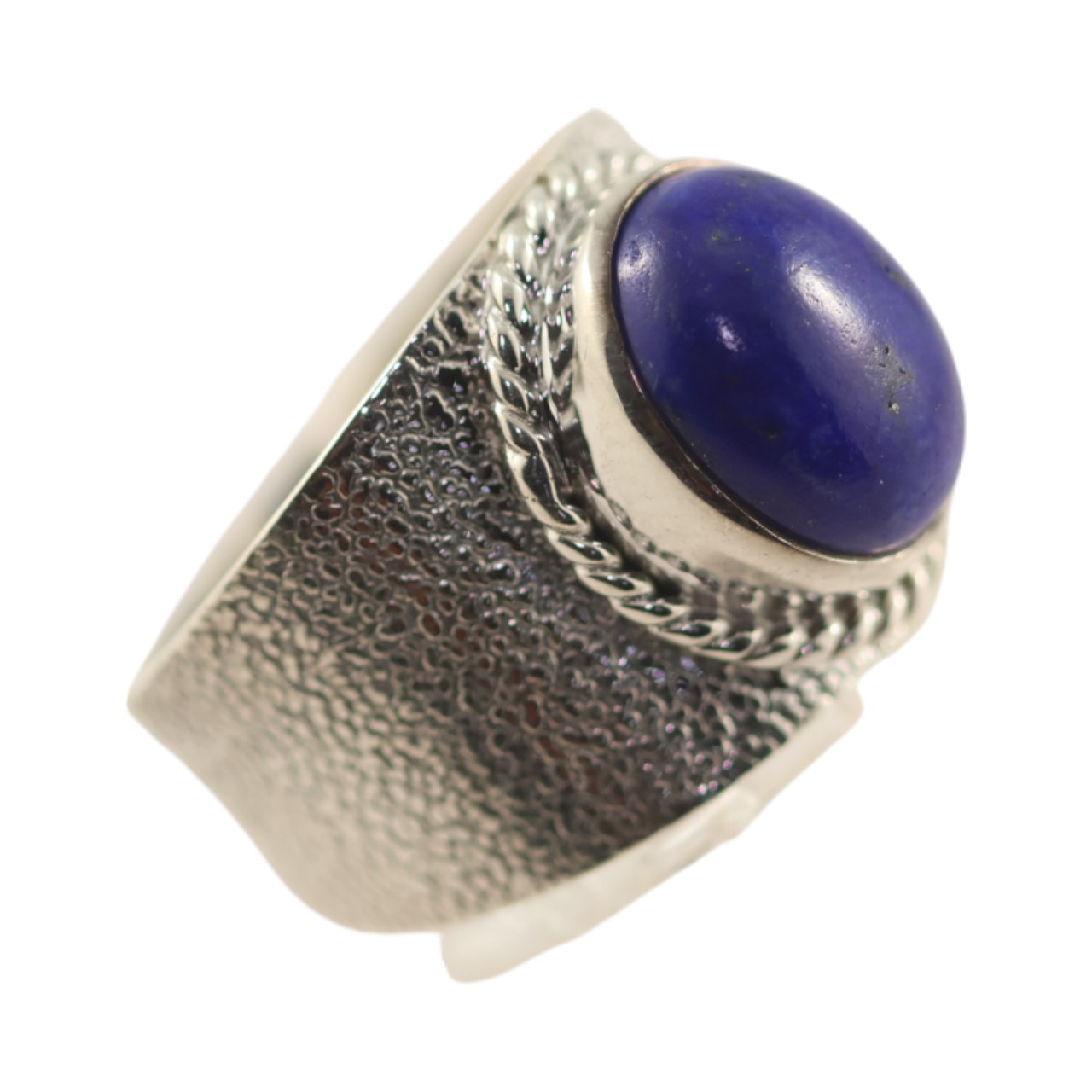Lapis-Lazuli Luxueux : Bague en Argent Sterling Authentique pour - Taille 7-8-9 – Image 6