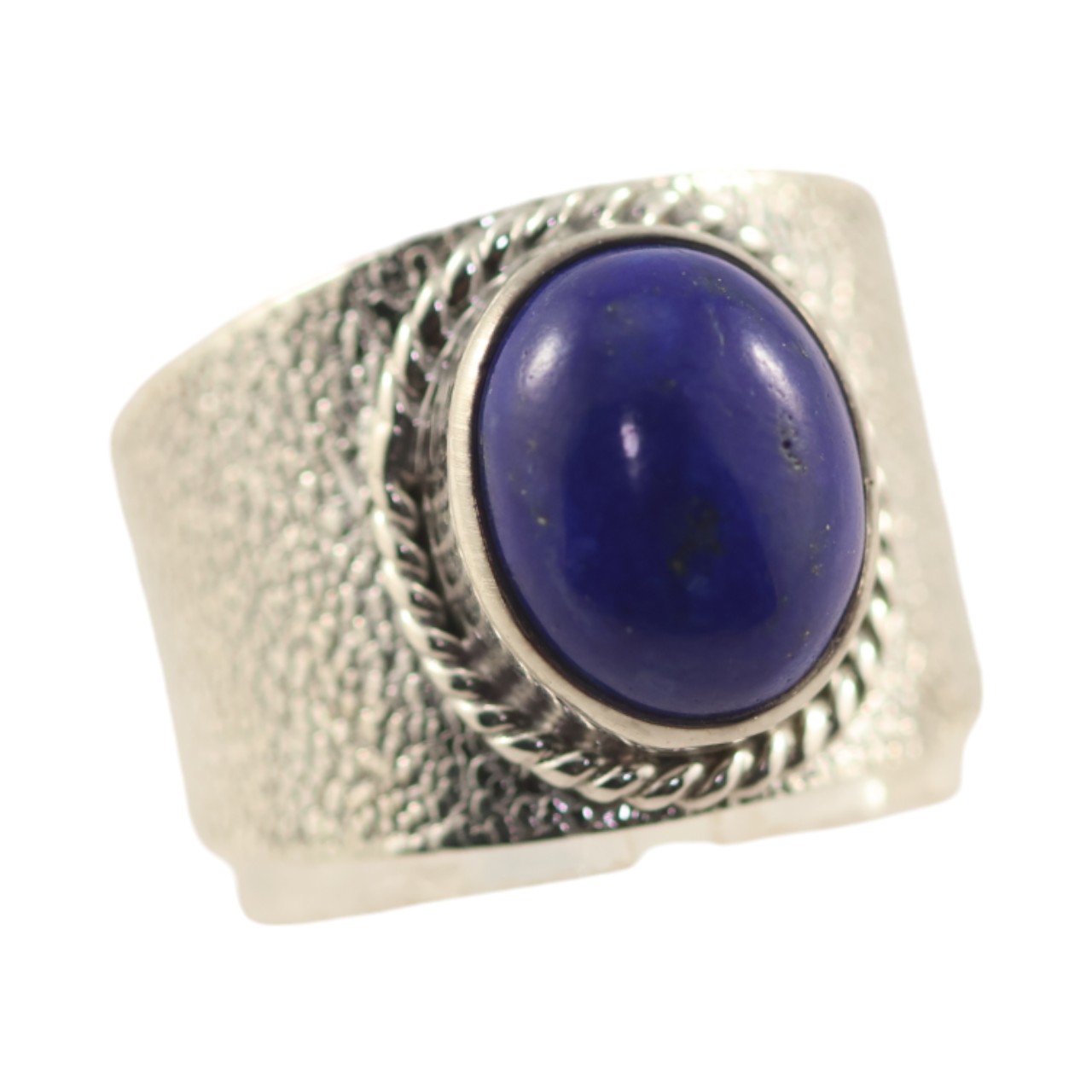 Lapis-Lazuli Luxueux : Bague en Argent Sterling Authentique pour - Taille 7-8-9 – Image 4