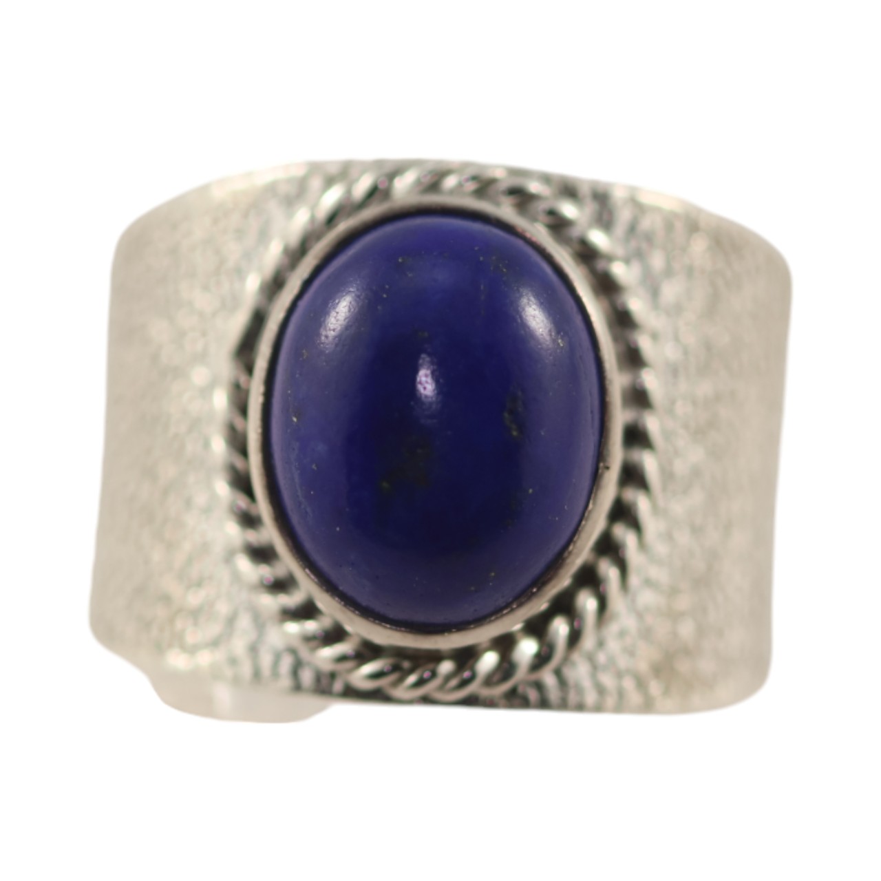 Lapis-Lazuli Luxueux : Bague en Argent Sterling Authentique pour - Taille 7-8-9 – Image 5