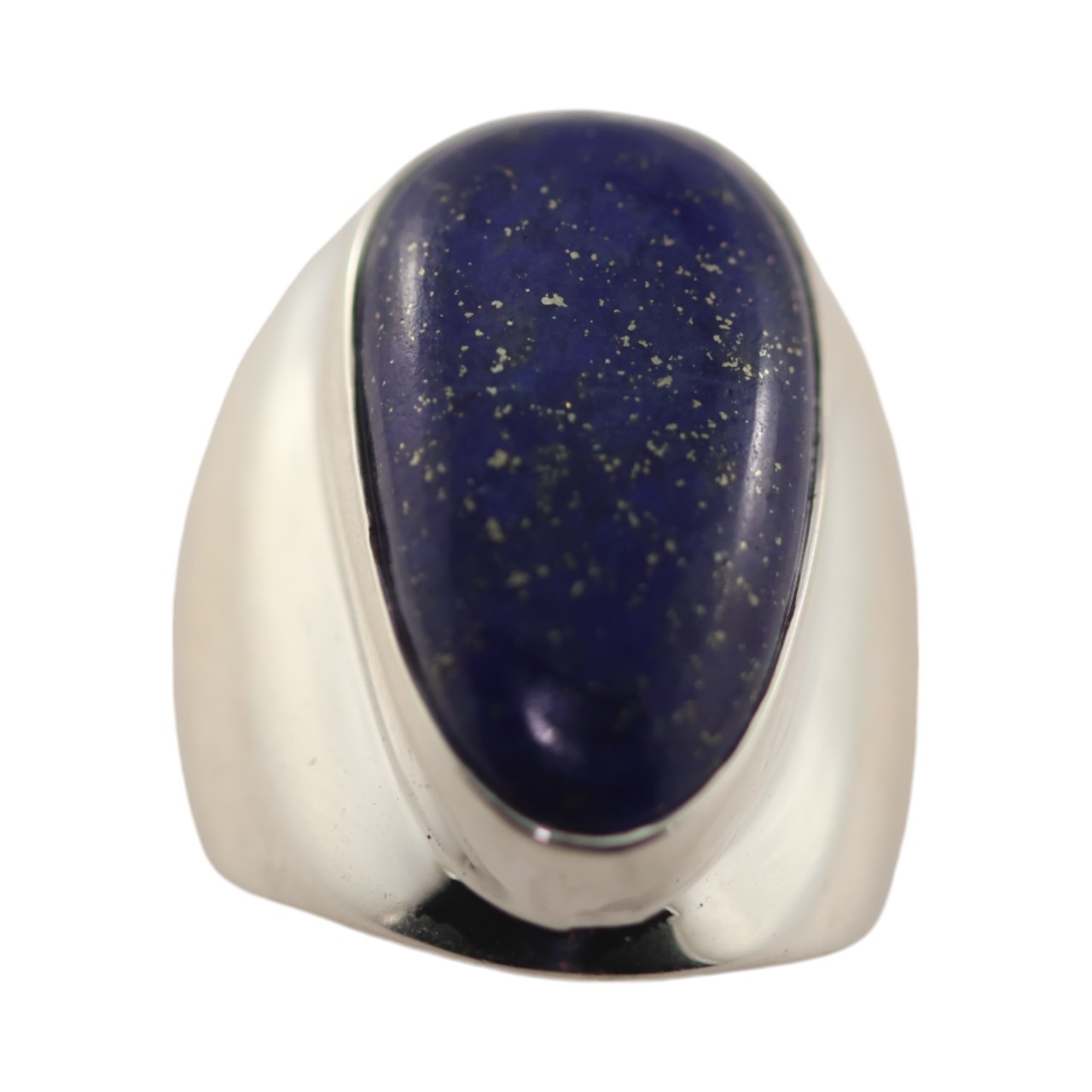 Bague en pierre de Lapis Lazuli naturel - Une addition éblouissante à Y - Taille 7-8