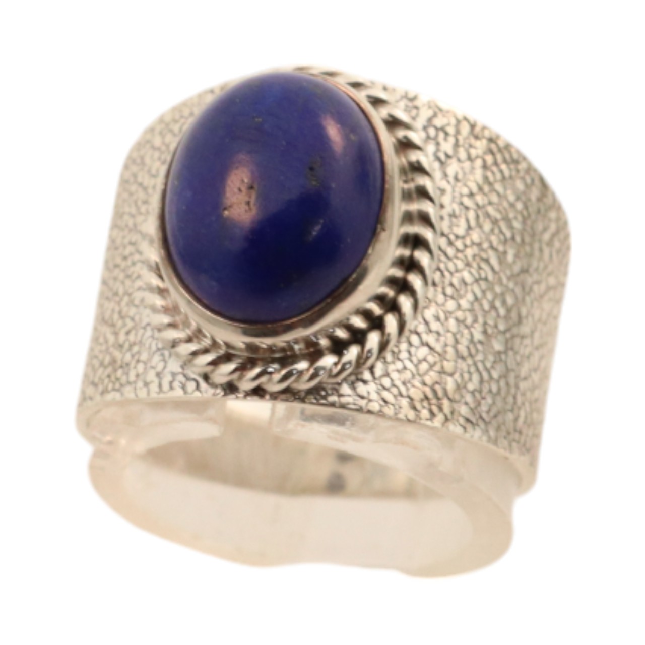 Lapis-Lazuli Luxueux : Bague en Argent Sterling Authentique pour - Taille 7-8-9 – Image 2
