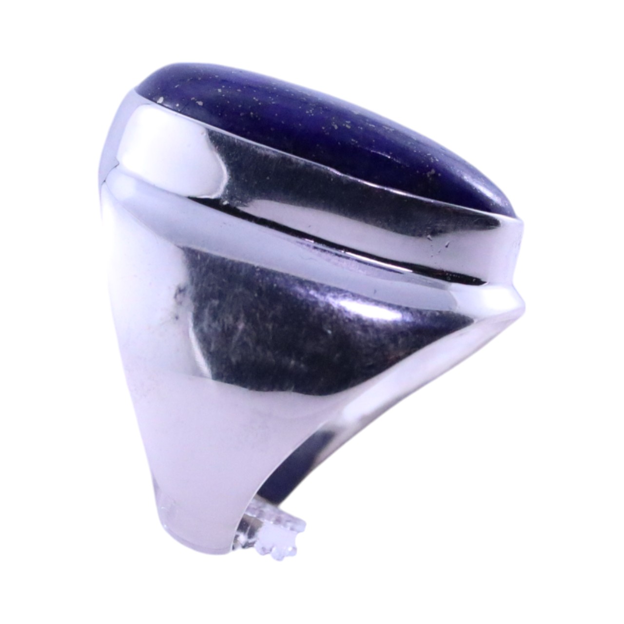 Bague en pierre de Lapis Lazuli naturel - Une addition éblouissante à Y - Taille 7-8 – Image 2