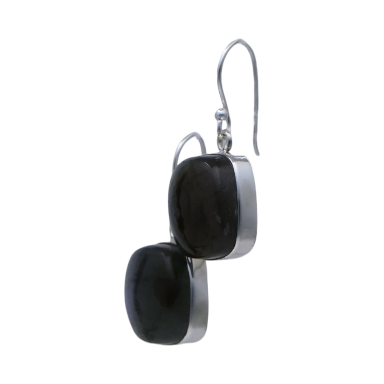 Boucles d'oreilles Labradorite Carrées | Bijoux pour Chaque Occasion – Image 2