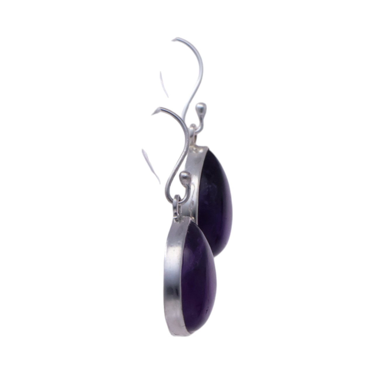 Boucles d'oreilles en argent sterling Améthyste - Offre limitée – Image 4