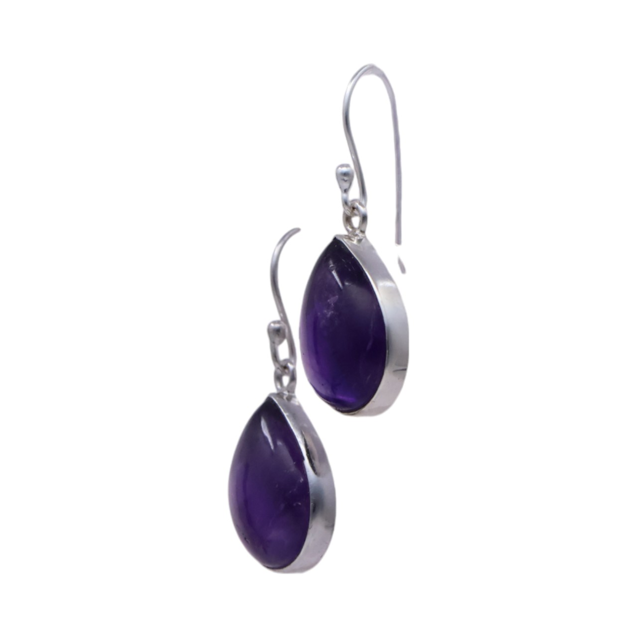 Boucles d'oreilles en argent sterling Améthyste - Offre limitée – Image 5